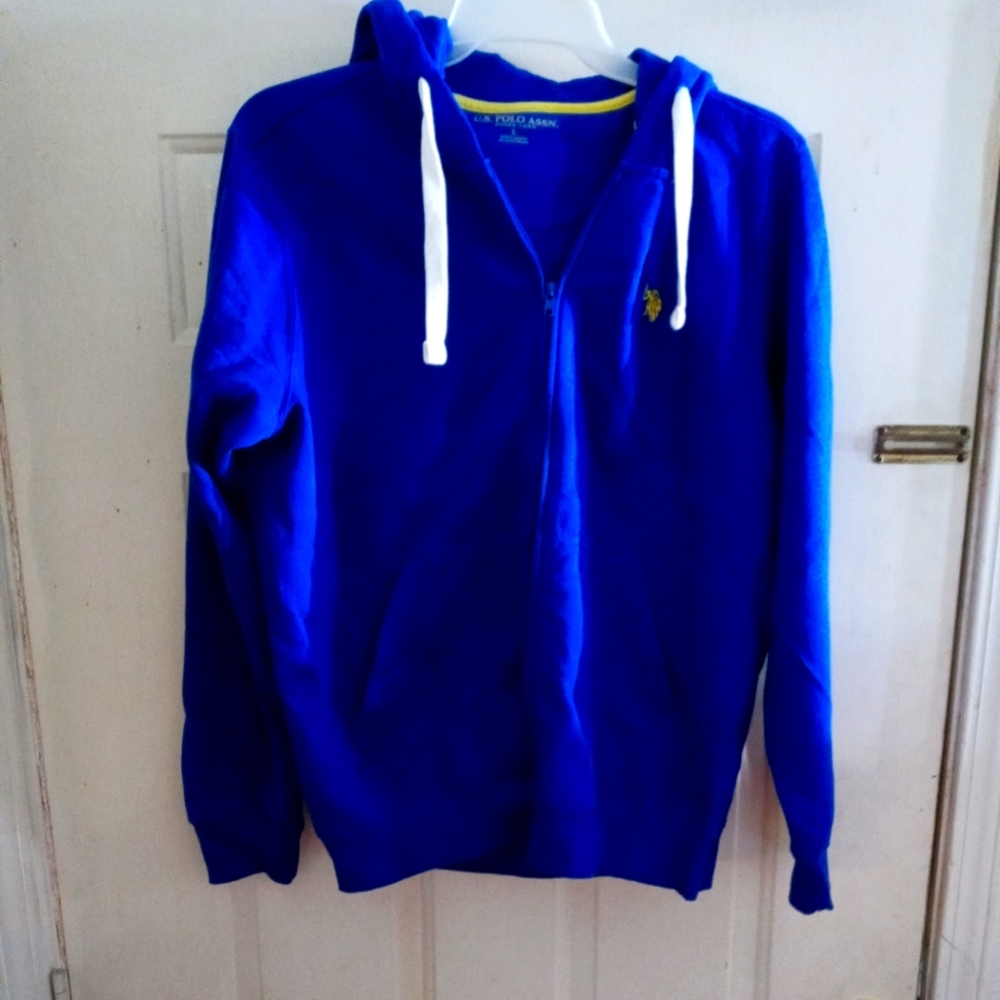 Us polo zip up hoodie